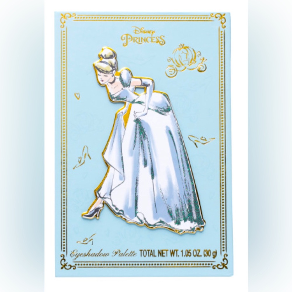 Disney Princess CINDERELLA Eyeshadow Pallet 12-pan Color Makeup